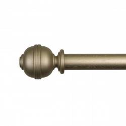 Aristocracy 35mm Sandringham Silver Smooth Reeded