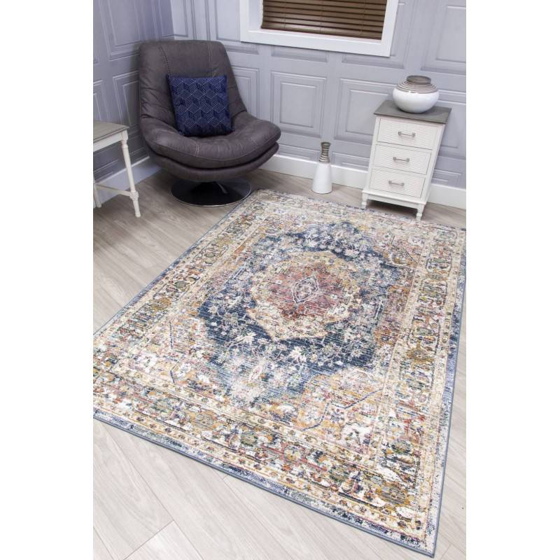 Boho Medallion Blue