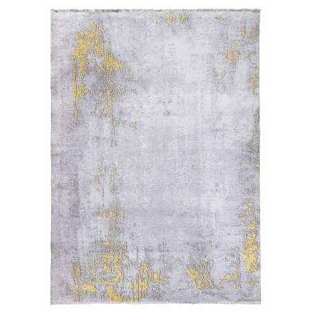Modena Patchwork Pucinni Grey Yellow Distressed