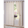 Maze Cream Eyelet Curtains