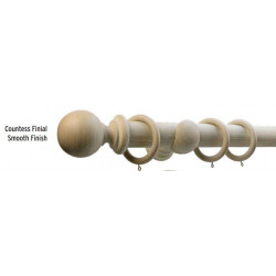 Aristocracy 50mm Complete Countess Linen Hall Smooth Reeded