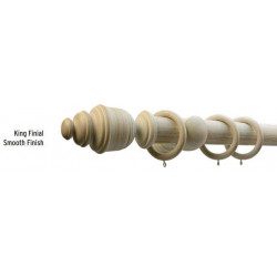 Aristocracy 50mm Complete King Linen Hall Smooth Reeded