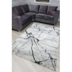 Rococo Glacial Grey Abstract