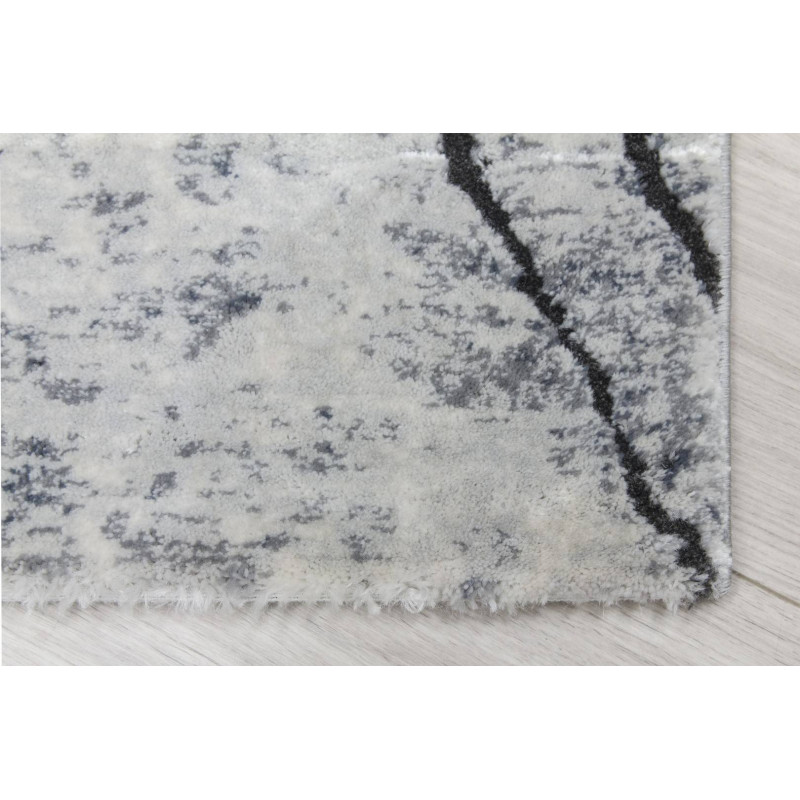 Rococo Glacial Grey Abstract