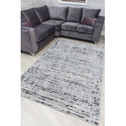 Rococo Crevassi Grey Abstract