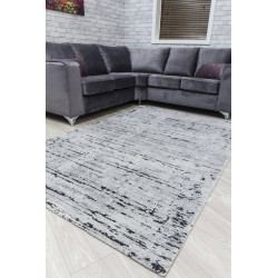 Rococo Crevassi Grey Abstract