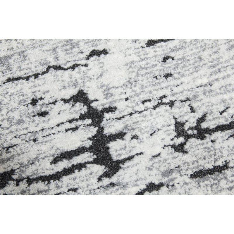 Rococo Crevassi Grey Abstract