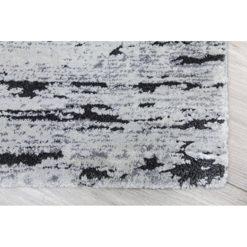 Rococo Crevassi Grey Abstract