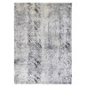 Rococo Feathered Grey Black Abstract