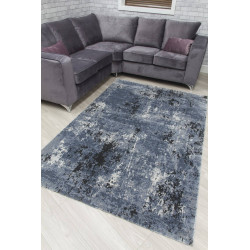Rococo Shadows Grey Black Abstract