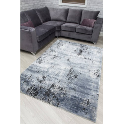 Rococo Shadows Grey Black Abstract