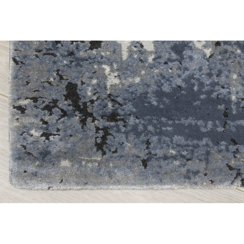 Rococo Shadows Grey Black Abstract