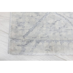 Rococo Quadito Grey Cream Abstract