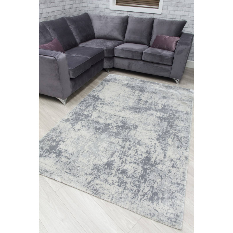 Rococo Sorolla Grey Cream Abstract