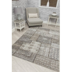 Antika Greige Patchwork