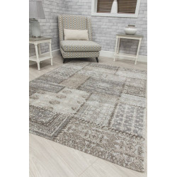 Antika Greige Patchwork