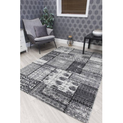 Antika Grey Patchwork