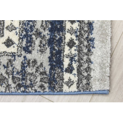 Antika Grey Navy Patchwork