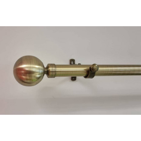 28mm Antique Brass Ball End 2 meters