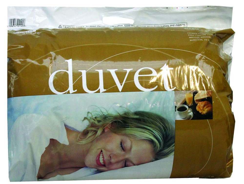 10 5 Tog Cosy Warm Value Duvet With Hollowfibre Filling