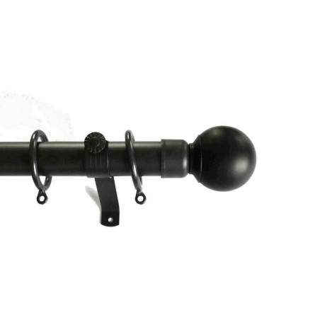 32mm Black Ball End Extendable Pole