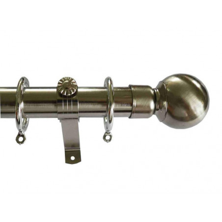 32mm Nickel Ball End Extendable Pole