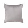 Otto Velvet Pale Grey Cushion Cover