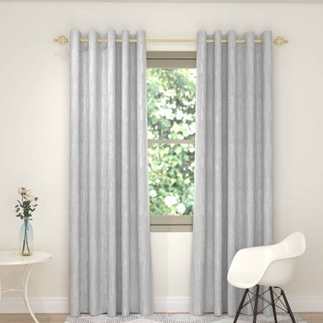 Cloud Oyster Eyelet Curtains