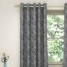 Imperial Silver Eyelet Curtains