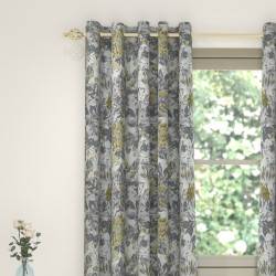 Naples Gold Eyelet Curtains