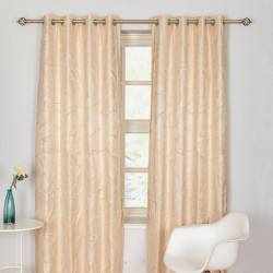 Alsace Natural Eyelet Curtains