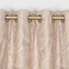 Alsace Taupe Eyelet Curtains