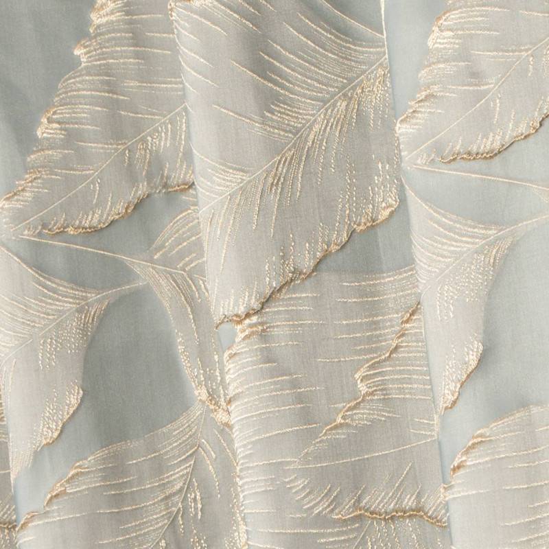 Alsace Aqua Eyelet Curtains