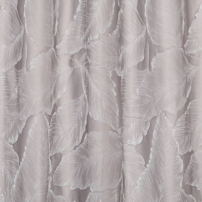 Alsace Silver Eyelet Curtains