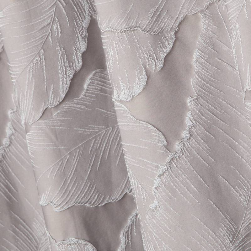 Alsace Silver Eyelet Curtains