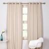 Mia Natural Eyelet Curtains