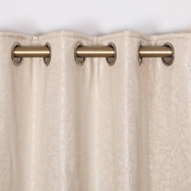 Mia Natural Eyelet Curtains