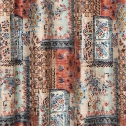 Patchwork Spice Eyelet Curtains