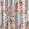 Patchwork Russet Eyelet Curtains
