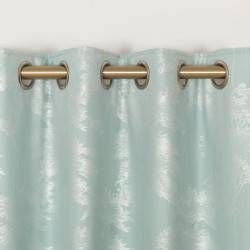 Pinewoods Aqua Eyelet Curtains