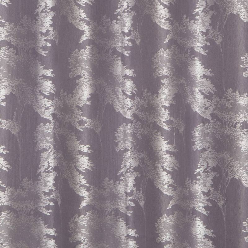 Pinewoods Charcoal Eyelet Curtains