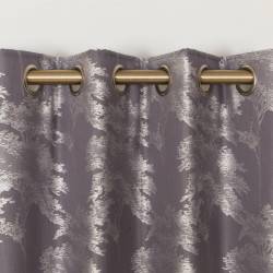 Pinewoods Charcoal Eyelet Curtains