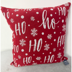 Ho Ho Red Christmas Cushion